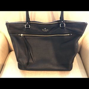 Black Kate Spade Leather Bag